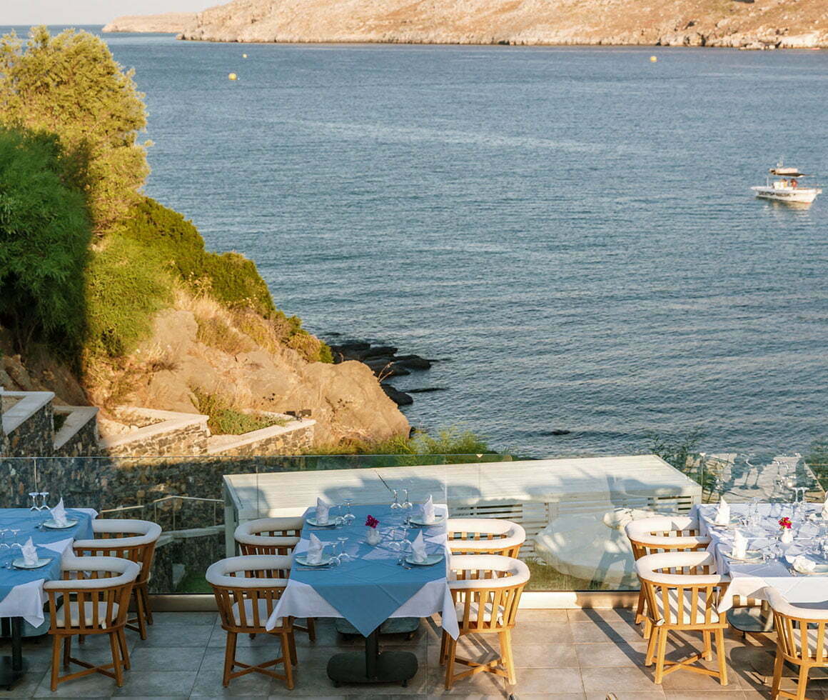 greek restaurant Lindos Royal Resort