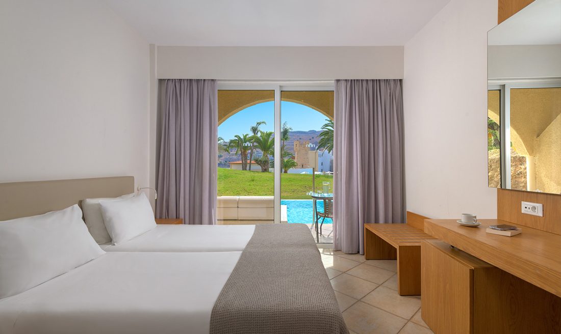 shared-garden Lindos Royal Resort
