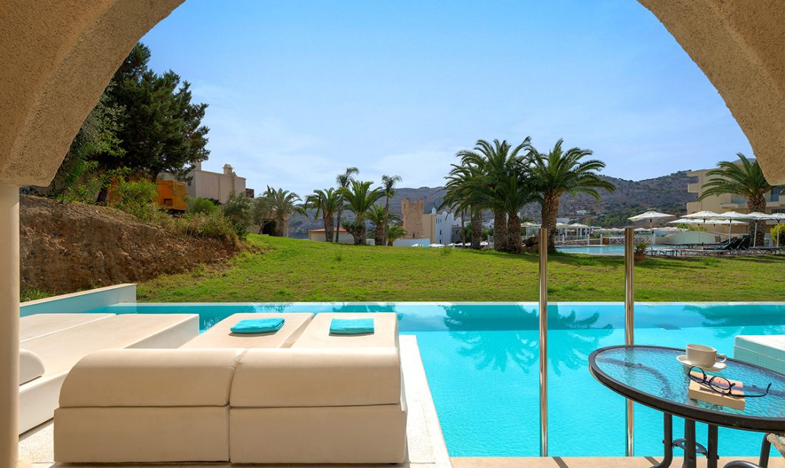 shared-garden Lindos Royal Resort