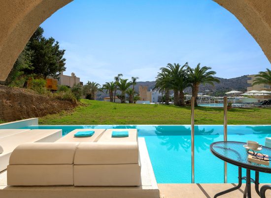 shared-garden Lindos Royal Resort