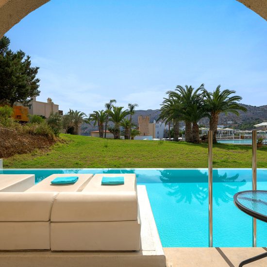 shared-garden Lindos Royal Resort